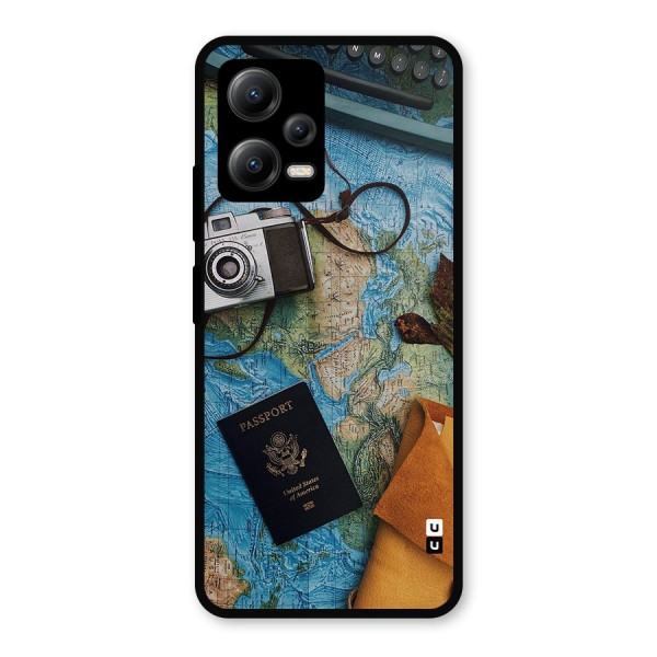 Travel Essentials Metal Back Case for Poco X5
