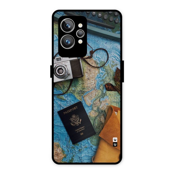 Travel Essentials Metal Back Case for Realme GT2 Pro