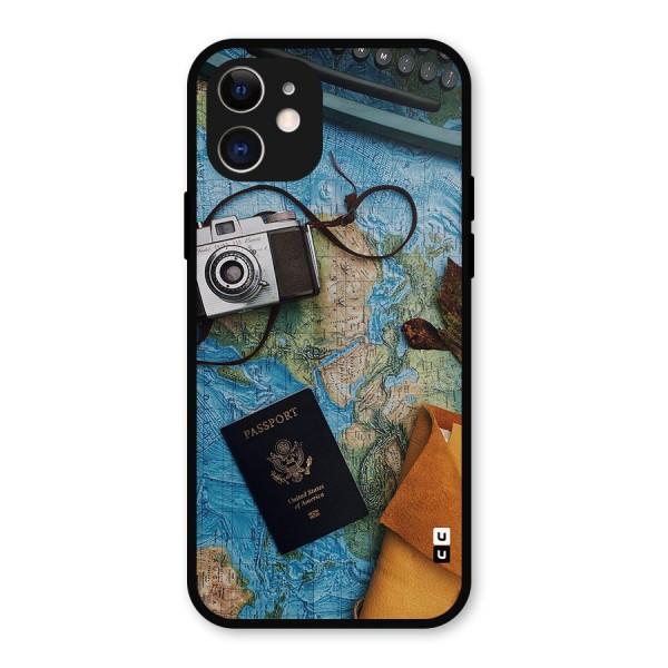 Travel Essentials Metal Back Case for iPhone 12