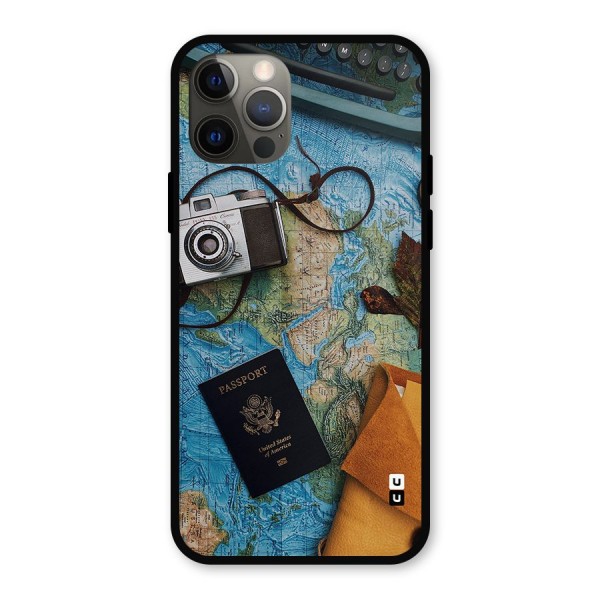Travel Essentials Metal Back Case for iPhone 12 Pro