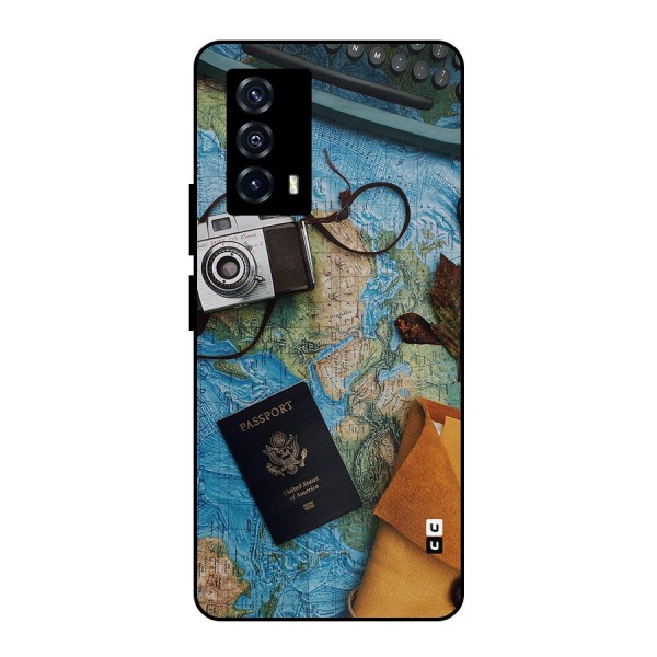 Travel Essentials Metal Back Case for iQOO Z5