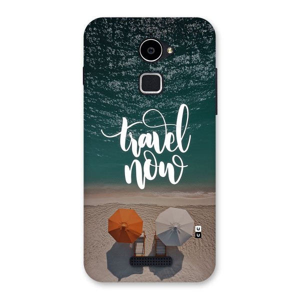Travel Now Back Case for Coolpad Note 3 Lite