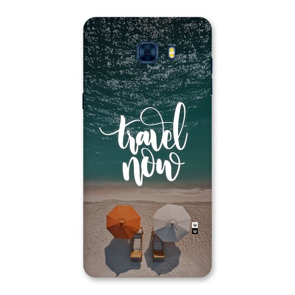 Travel Now Back Case for Galaxy C7 Pro