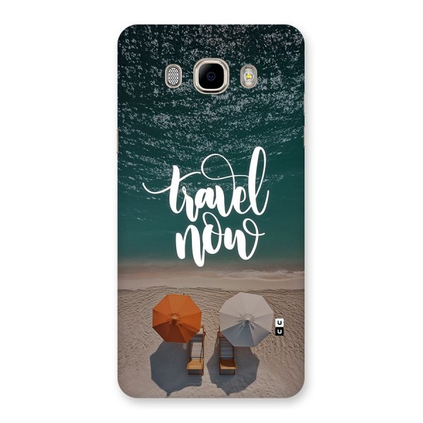 Travel Now Back Case for Galaxy J7 2016