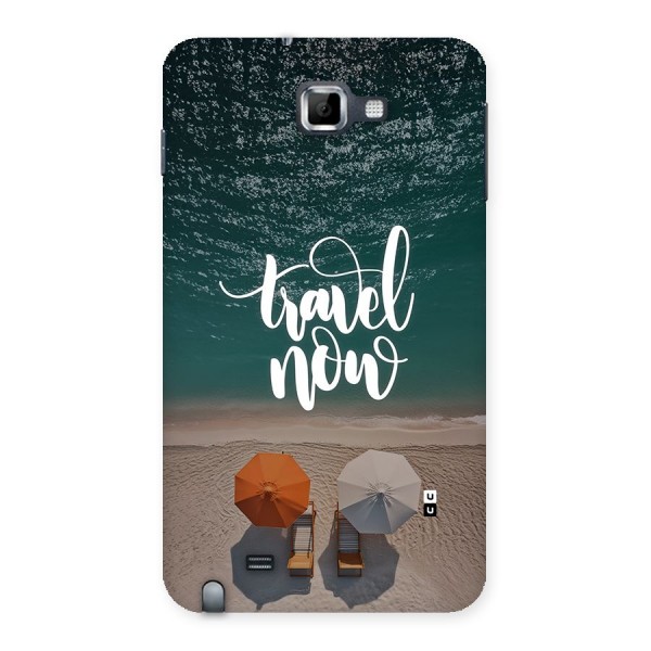 Travel Now Back Case for Galaxy Note