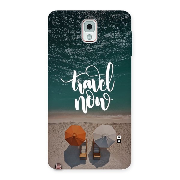Travel Now Back Case for Galaxy Note 3