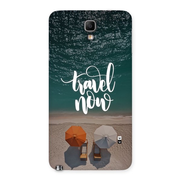 Travel Now Back Case for Galaxy Note 3 Neo