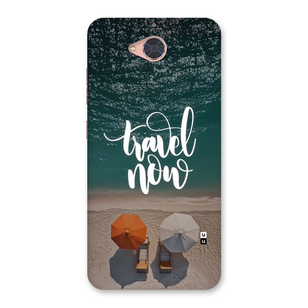 Travel Now Back Case for Gionee S6 Pro