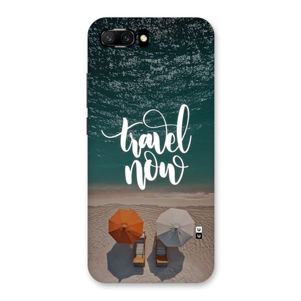 Travel Now Back Case for Honor 10