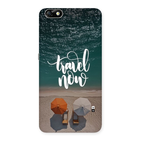 Travel Now Back Case for Honor 4X