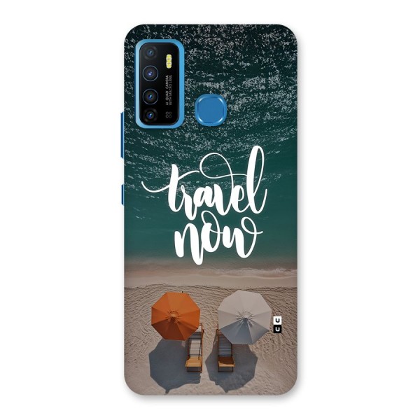 Travel Now Back Case for Infinix Hot 9