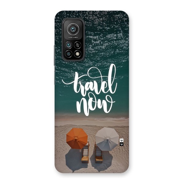 Travel Now Back Case for Mi 10T 5G