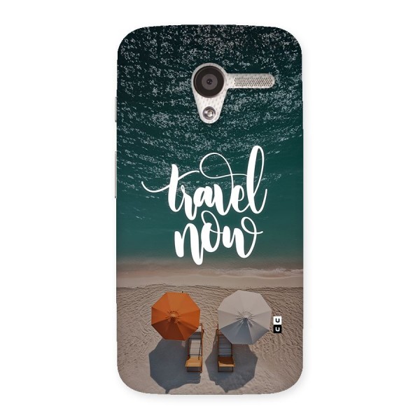 Travel Now Back Case for Moto X