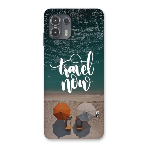 Travel Now Back Case for Motorola Edge 20 Fusion