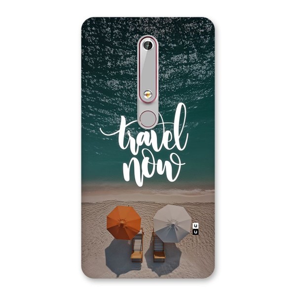 Travel Now Back Case for Nokia 6.1