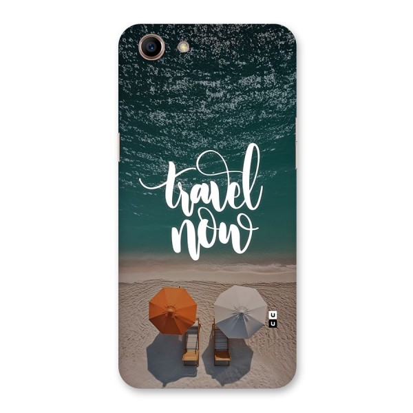 Travel Now Back Case for Oppo A83 (2018)
