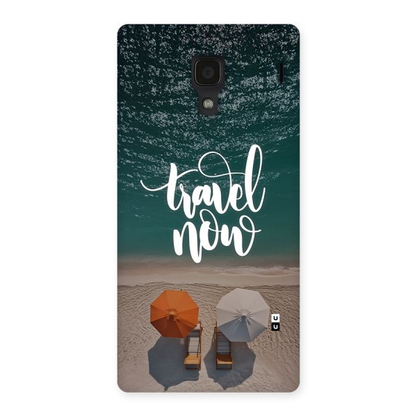 Travel Now Back Case for Redmi 1s