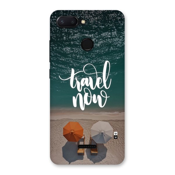 Travel Now Back Case for Redmi 6