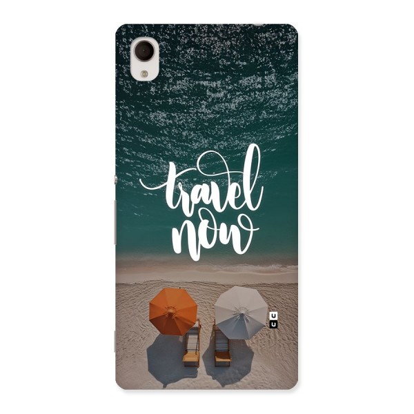 Travel Now Back Case for Xperia M4
