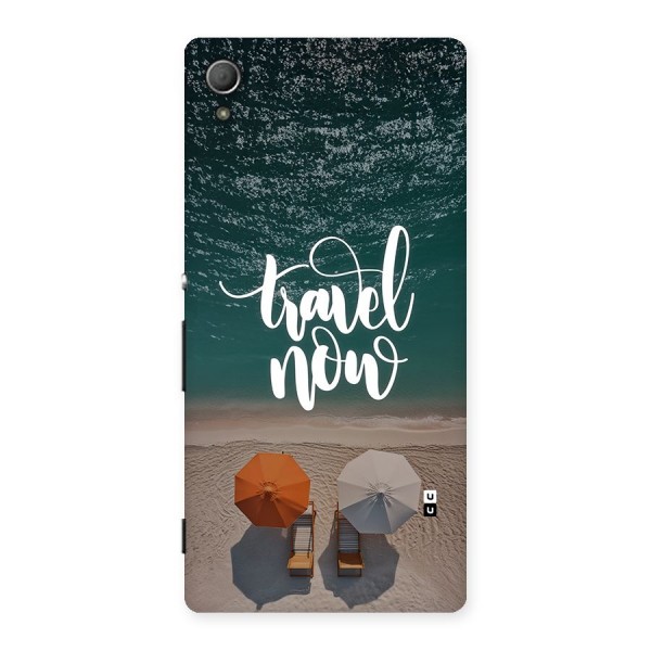 Travel Now Back Case for Xperia Z4