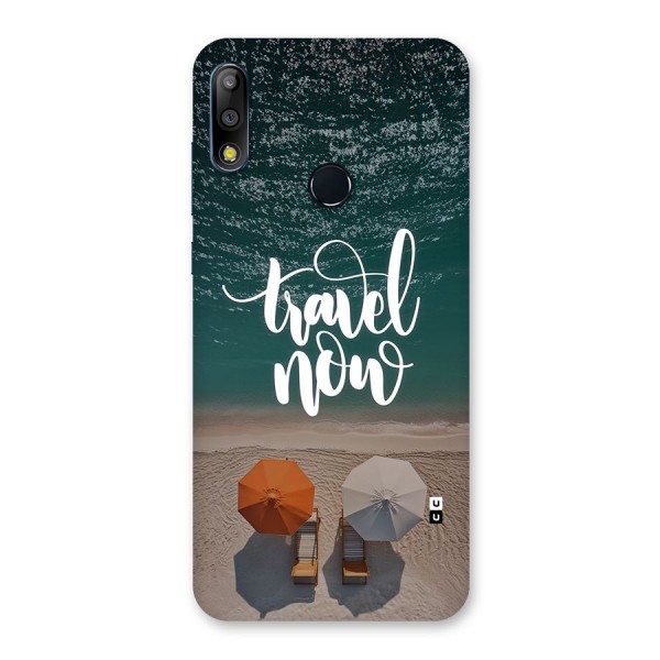 Travel Now Back Case for Zenfone Max Pro M2