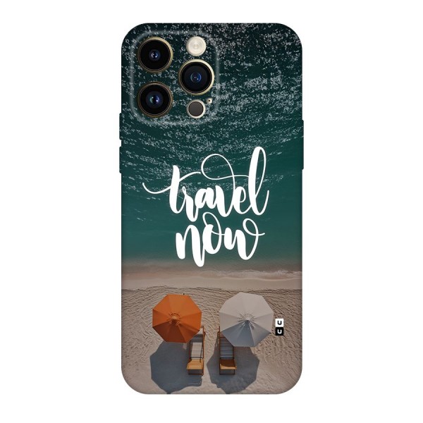 Travel Now Back Case for iPhone 14 Pro Max