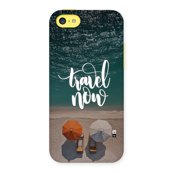 Travel Now Back Case for iPhone 5C