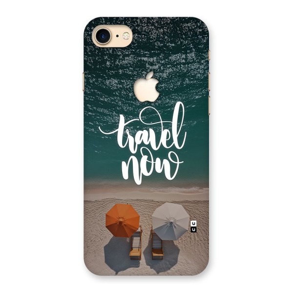 Travel Now Back Case for iPhone 7 Apple Cut