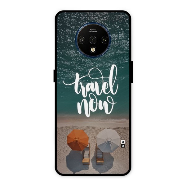 Travel Now Metal Back Case for OnePlus 7T