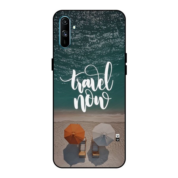 Travel Now Metal Back Case for Realme C3
