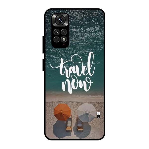 Travel Now Metal Back Case for Redmi Note 11 Pro Plus 5G