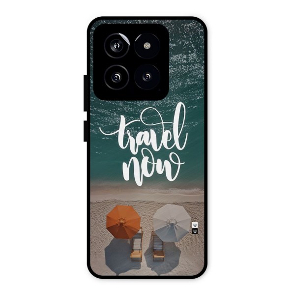 Travel Now Metal Back Case for Xiaomi 14