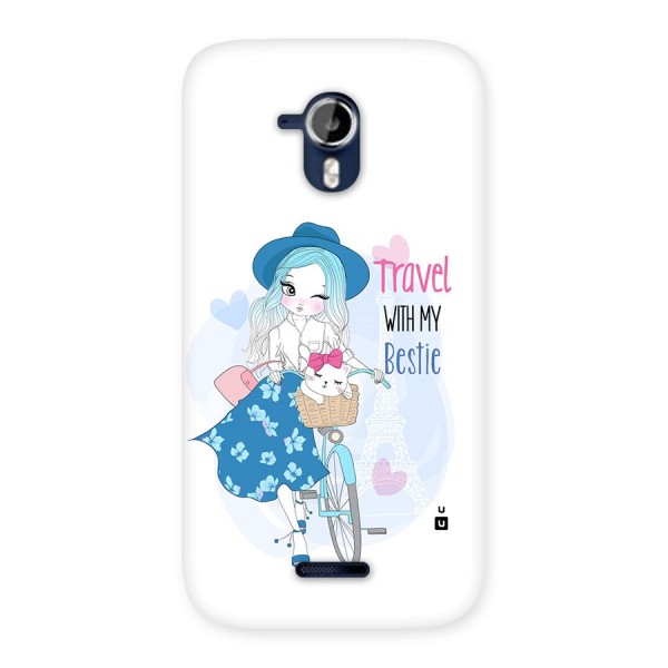 Travel With My Bestie Back Case for Canvas Magnus A117