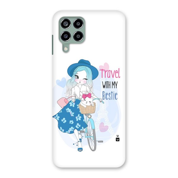 Travel With My Bestie Back Case for Galaxy M33