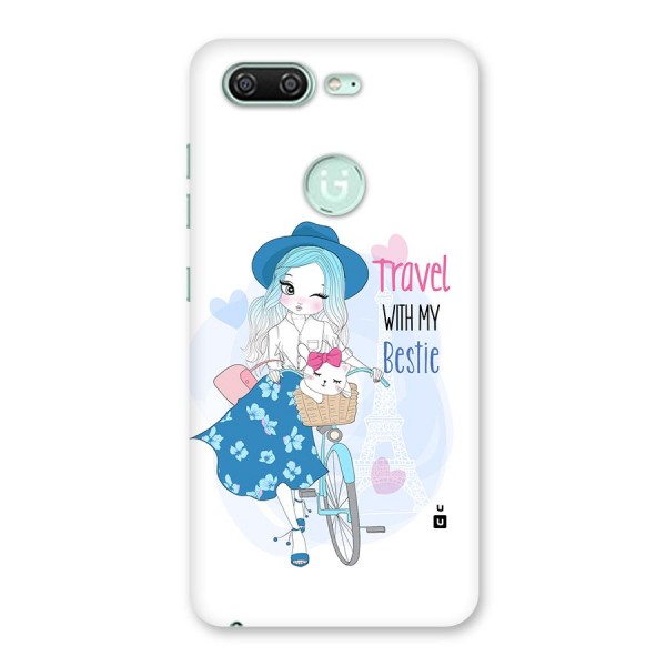 Travel With My Bestie Back Case for Gionee S10