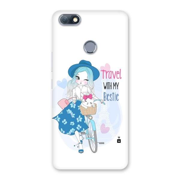 Travel With My Bestie Back Case for Infinix Note 5