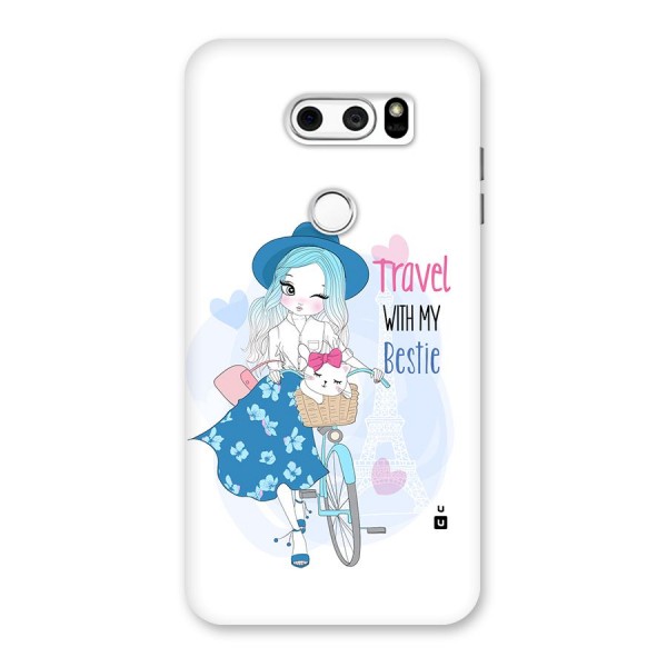 Travel With My Bestie Back Case for LG V30