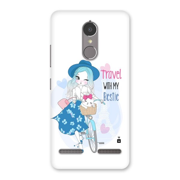 Travel With My Bestie Back Case for Lenovo K6