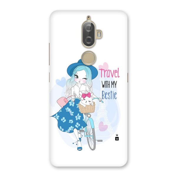 Travel With My Bestie Back Case for Lenovo K8 Plus