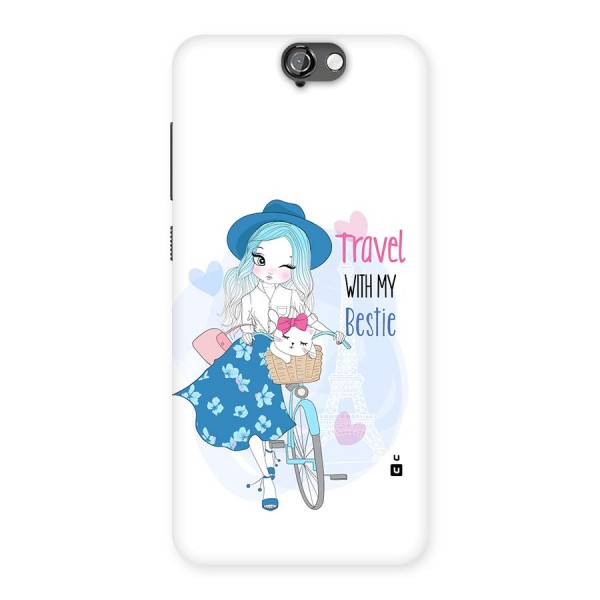 Travel With My Bestie Back Case for One A9
