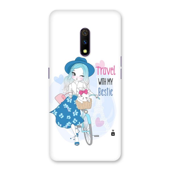 Travel With My Bestie Back Case for Realme X