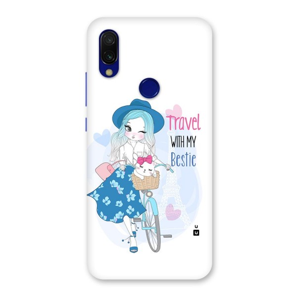 Travel With My Bestie Back Case for Redmi 7