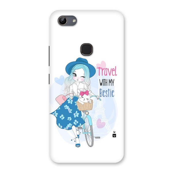 Travel With My Bestie Back Case for Vivo Y81