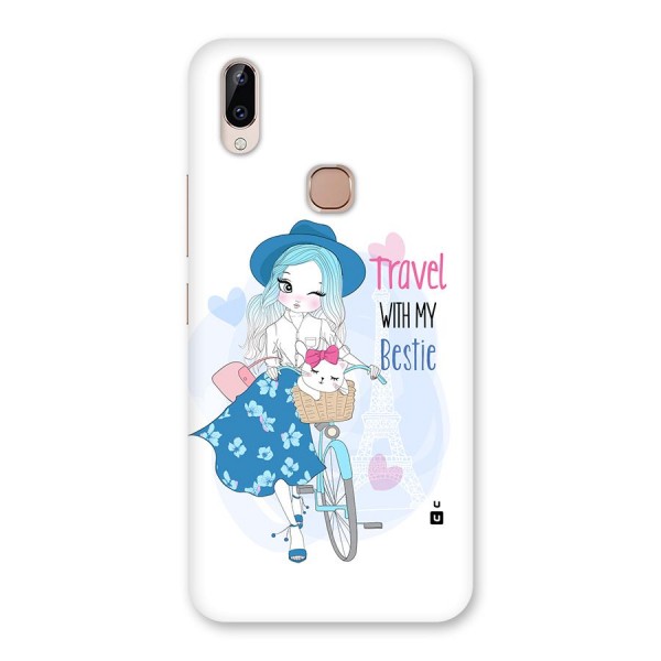 Travel With My Bestie Back Case for Vivo Y83 Pro