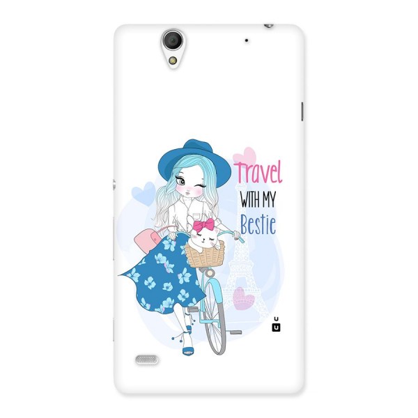 Travel With My Bestie Back Case for Xperia C4