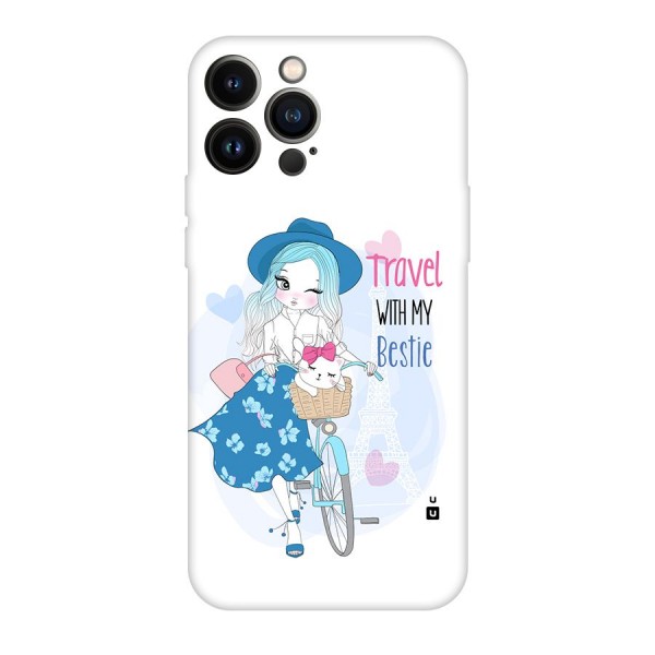Travel With My Bestie Back Case for iPhone 13 Pro Max