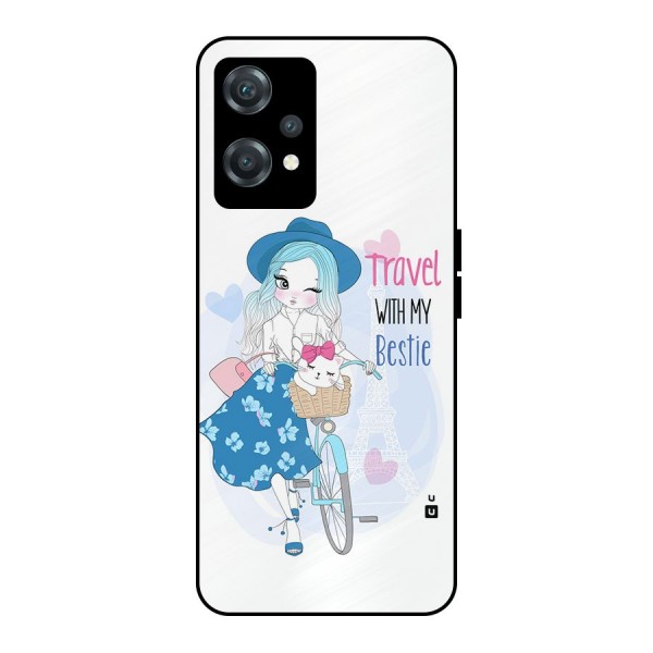 Travel With My Bestie Metal Back Case for OnePlus Nord CE 2 Lite 5G