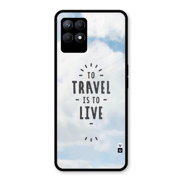 Travel is Life Metal Back Case for Realme 8i