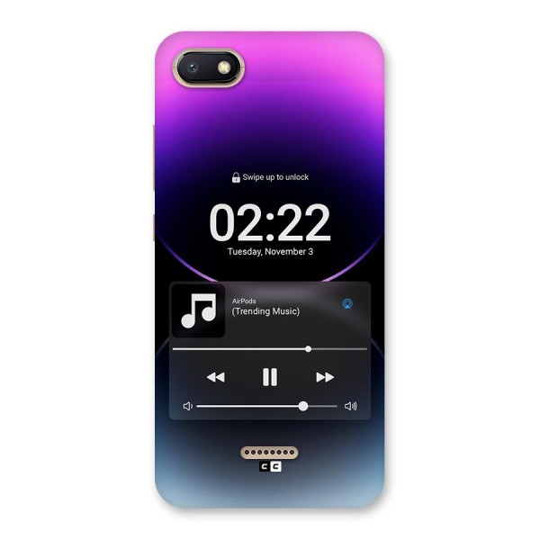 Trending Music Back Case for Redmi 6A
