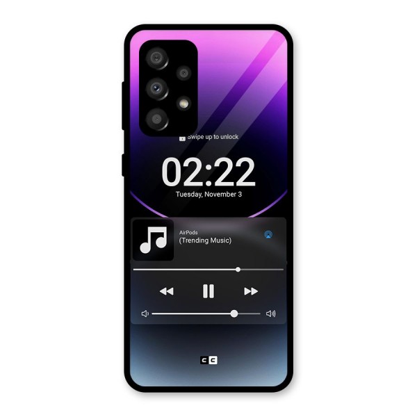 Trending Music Glass Back Case for Galaxy A32